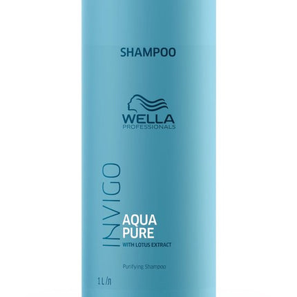 Wella Invigo Balance Aqua Pure Reinigende Shampoo 250 ml - Normale shampoo vrouwen - Voor Alle haartypes