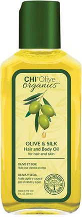 Chi Olive Organics Olive & Silk Hair And Body Oil Olie Haar & Lichaam 59ml