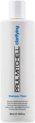 Paul Mitchell Clarifying Shampoo Three-1000 ml - vrouwen - Voor Beschadigd haar
