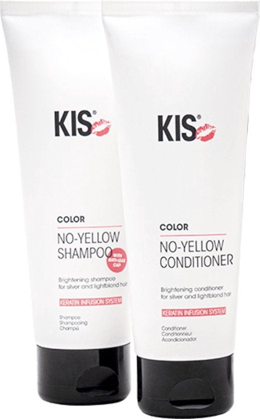 Kis - No Yellow - Duo Set Shampoo 250 ml + Conditioner 250 ml