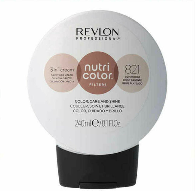 Revlon - Nutri Color Filters Toning 240 ml - 821 Silver Beige