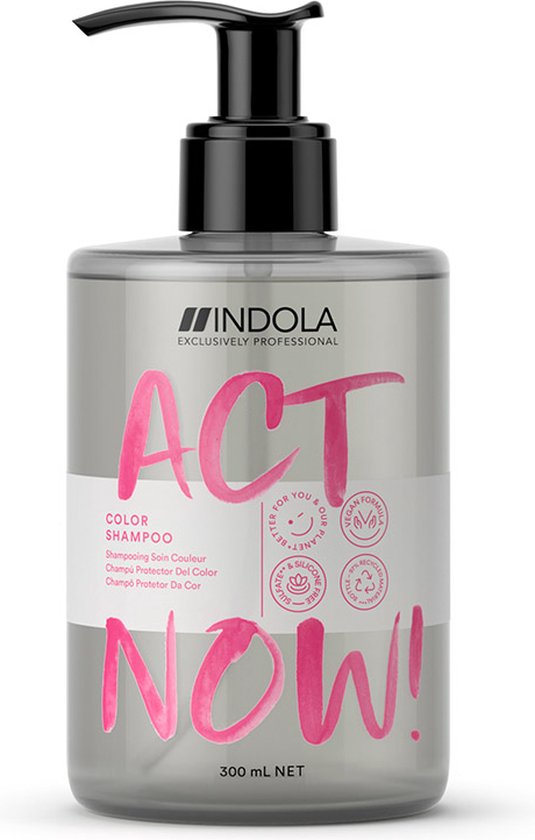 Indola - Act Now! - Color Shampoo - 300 ml