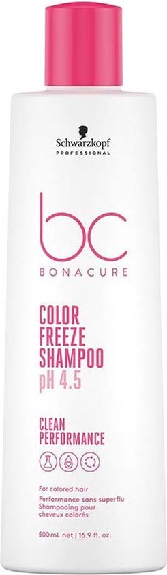 Schwarzkopf Bonacure Color Freeze Shampoo 500ml - vrouwen - Voor