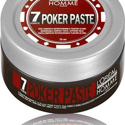 L'Oréal Professionnel - Homme Poker Paste - Fixerende Stylings Pasta - 75 ml