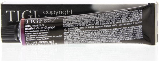 Tigi Haarverf Copyright Colour Mix Master Pure Pigment Creme Emulsion /8 A Smokey Ash