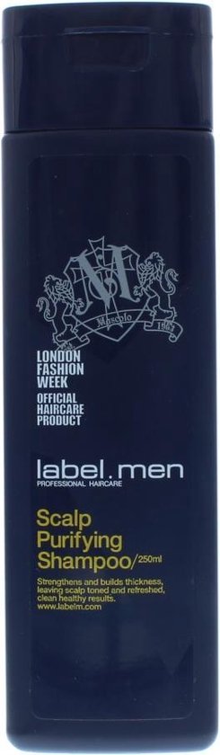 Label.Men Scalp Purifying Shampoo-300 ml - vrouwen - Voor