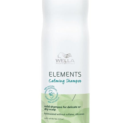 Wella Elements Renewing Shampoo 250ml - Normale shampoo vrouwen - Voor Alle haartypes