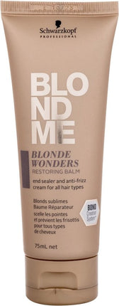 Schwarzkopf Professional Schwarzkopf BlondMe Blonde Wonders Restoring Balm 75ml