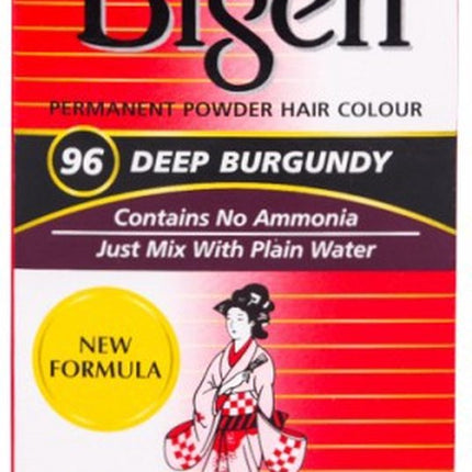 Bigen permanent powder hair color