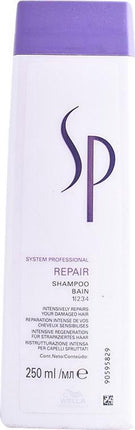 Wela SP Repair Shampoo-250 ml - Normale shampoo vrouwen - Voor Alle haartypes