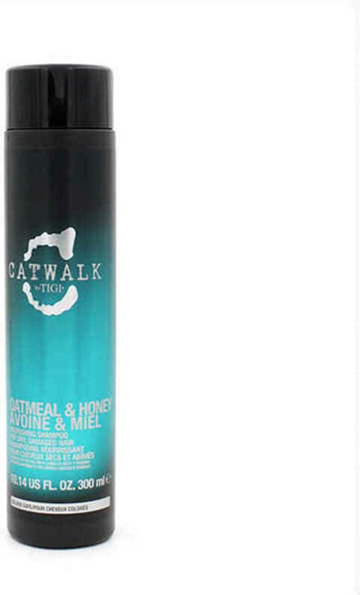 TIGI Catwalk Oatmeal & Honey Nourishing Shampoo -300 ml - Normale shampoo vrouwen - Voor Alle haartypes