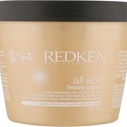 Redken All Soft Heavy Cream - Haarmasker - 250 ml