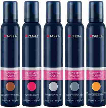 Indola - Indola Color Style Mousse Medium Brown 200ml