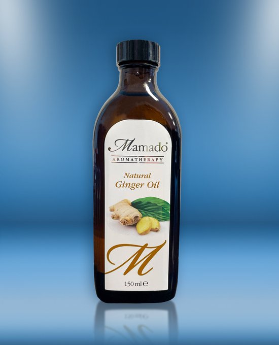 Gemberolie - Ginger oil - Huidolie - Aromatherapy - Aromatherapie - 150 ml Mamado