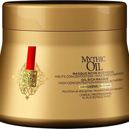 L'Oréal Mythic Oil masque thick hair haarmasker - 200 ml
