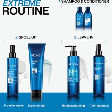 Redken Extreme Shampoo – Reinigt en versterkt beschadigd haar – 300 ml