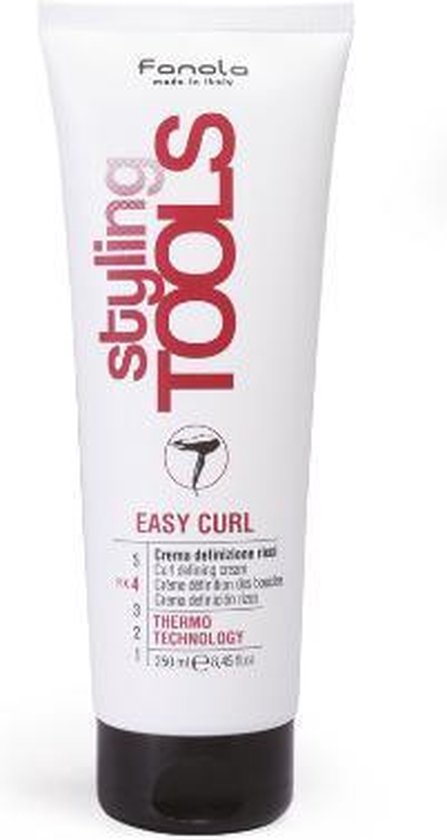 Fanola - Styling Tools Easy Curl Cream Hair Twist Cream - Styling crème - 125 ml