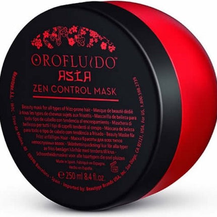 Orofluido Asia Zen Control Haarmasker 250 ml - Haarmasker droog haar