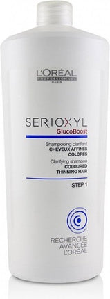 Loreal SERIOXYL clarifying shampoo thinning hair step 1 1000 ml