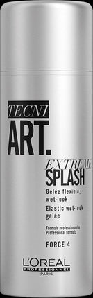 L'Oreal Professionnel - Tecni Art Extreme Splash Elastic Wet-Look Gel Elastic Fixative Hairstyle Force 4 150Ml