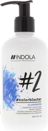 Indola Kleurconditioner Care & Styling Colorblaster Pigmented Conditioner Clarendon Blauw