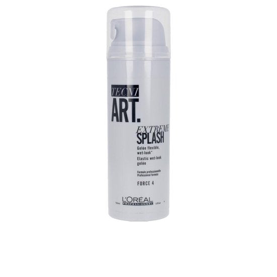 L'Oreal Professionnel - Tecni Art Extreme Splash Elastic Wet-Look Gel Elastic Fixative Hairstyle Force 4 150Ml