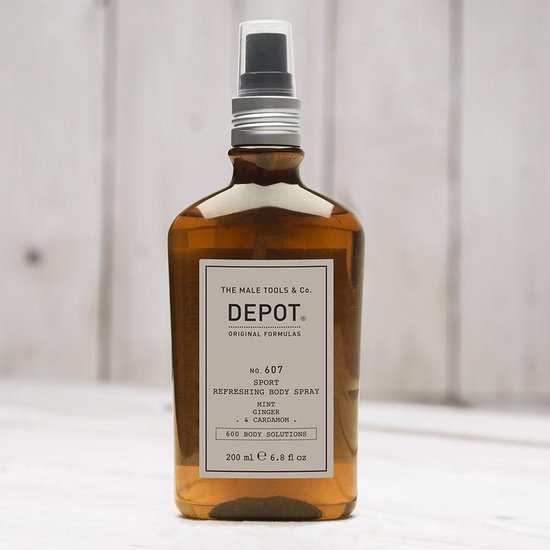 Depot 607 sport refreshing body spray 200ml