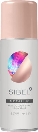 Sibel Metallic Hair Colour Spray -Rosé Goud