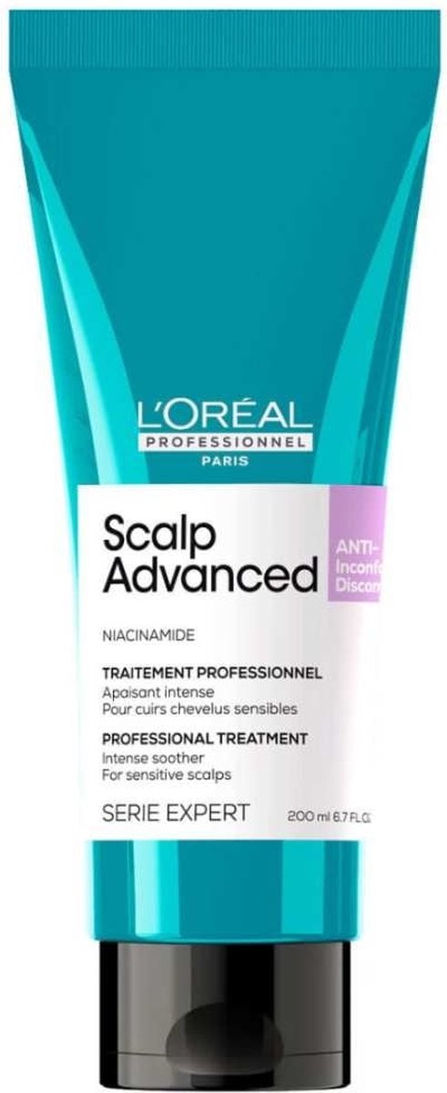 L'Oréal Professionnel Scalp Advanced Anti-Discomfort Intense Soother Treatment - Conditioner voor een gevoelige hoofdhuid - 200ml