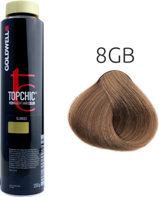 Goldwell - Topchic Depot Bus - 8-GB Sahara Blond Licht Beige - 250 ml