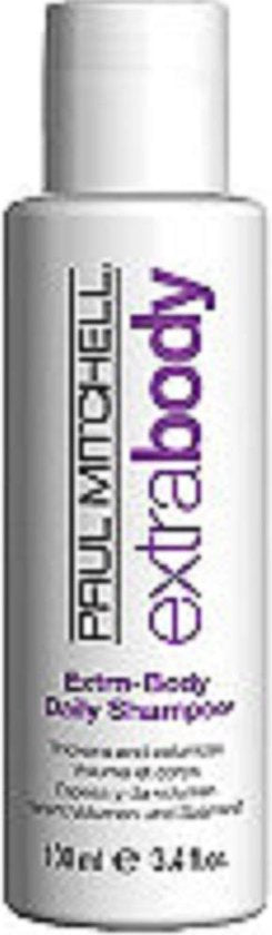 Paul Mitchell Extra Body Daily Shampoo-100 ml - Normale shampoo vrouwen - Voor Alle haartypes