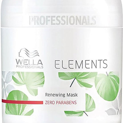 Wella Elements Masker 500ml - Haarmasker droog haar