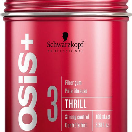 Schwarzkopf Professional - Thrill - fibrous structuring shiny rubber -  Haarwax - 100ml