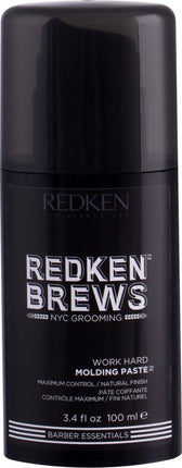 Redken Brews Work Hard Molding Paste - Haarpasta - 150 ml