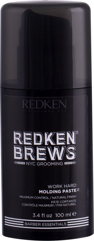 Redken Brews Work Hard Molding Paste - Haarpasta - 150 ml