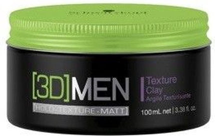 Schwarzkopf 3D Mension Texture Clay - 100 ml - Wax (klei)