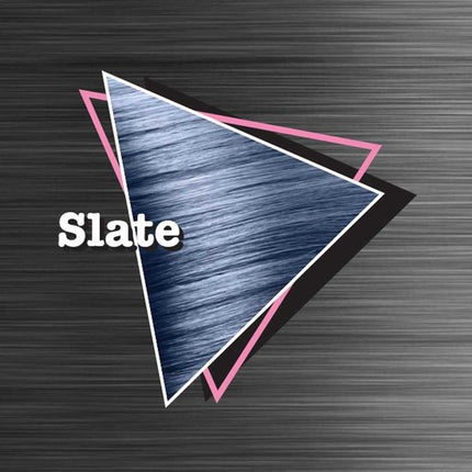 Crazy Color Semi permanente haarverf Slate Metallic Blauw