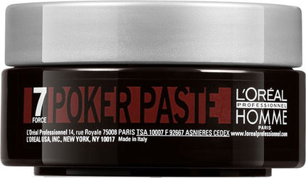 L'Oréal Professionnel - Homme Poker Paste - Fixerende Stylings Pasta - 75 ml