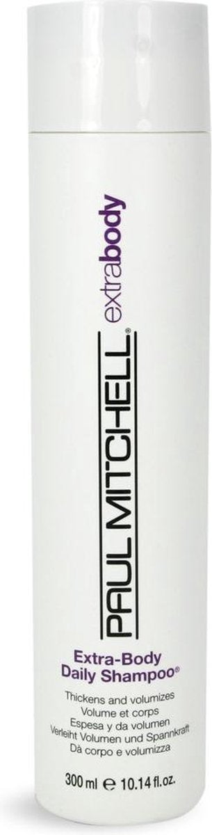 Paul Mitchell Extra Body Daily Shampoo-300 ml - Normale shampoo vrouwen - Voor Alle haartypes