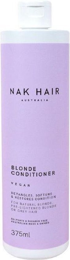 NAK Blonde Range Blonde Conditioner -375 ml - Conditioner voor ieder haartype
