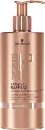 Schwarzkopf BlondMe Keratin Restore Vrouwen Professionele haarconditioner 200 ml