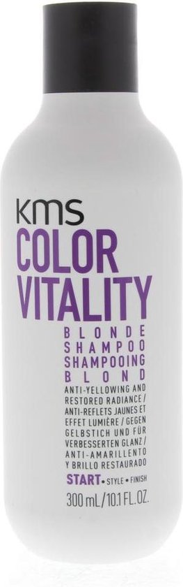 KMS CV BLONDE SHAMPOO 300ML - Normale shampoo vrouwen - Voor Alle haartypes