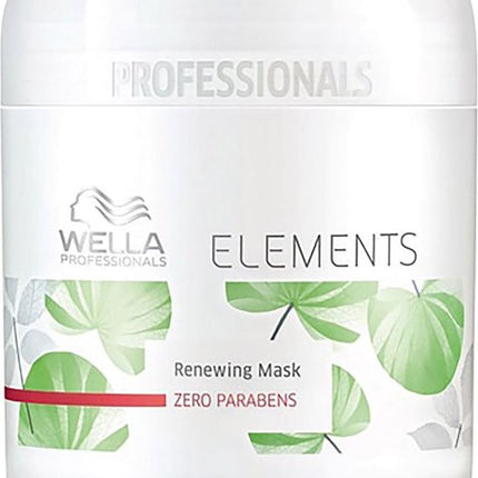 Wella Elements Renewing Haarmasker 150ml - Haarmasker droog haar