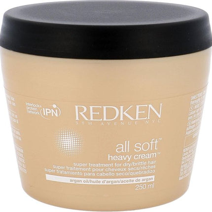 Redken All Soft Heavy Cream - Haarmasker - 250 ml