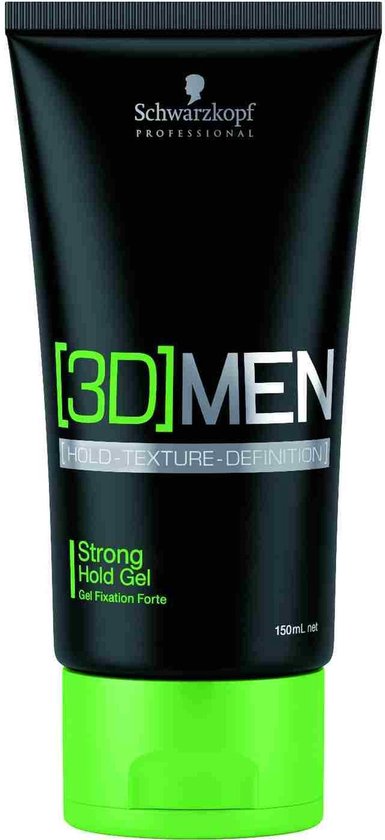 Schwarzkopf 3D Mension Strong Gel - haargel - 150 ml