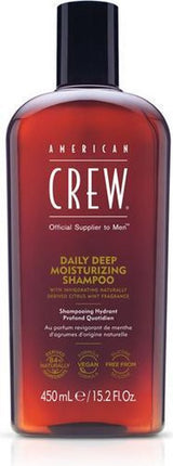 American Crew Daily Deep Moisturizing Shampoo-1000 ml - Normale shampoo vrouwen - Voor Alle haartypes