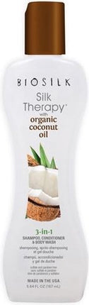 BioSilk Silk Therapy Coconut Oil Leave in Treatment  -167ml