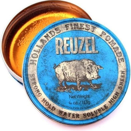 Reuzel - Strong Hold High Sheen Pomade (Reuzel Blue) - 340 gr