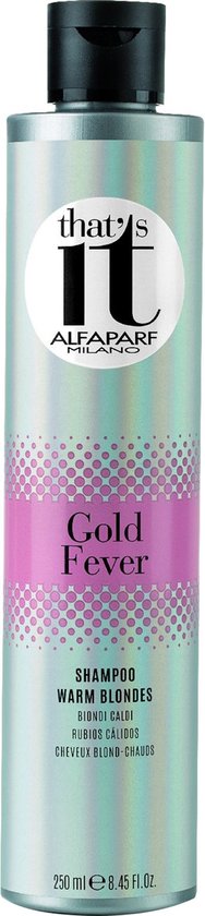 Alfaparf - That's It - Gold Fever - Shampoo for Warm Blondes - 250 ml