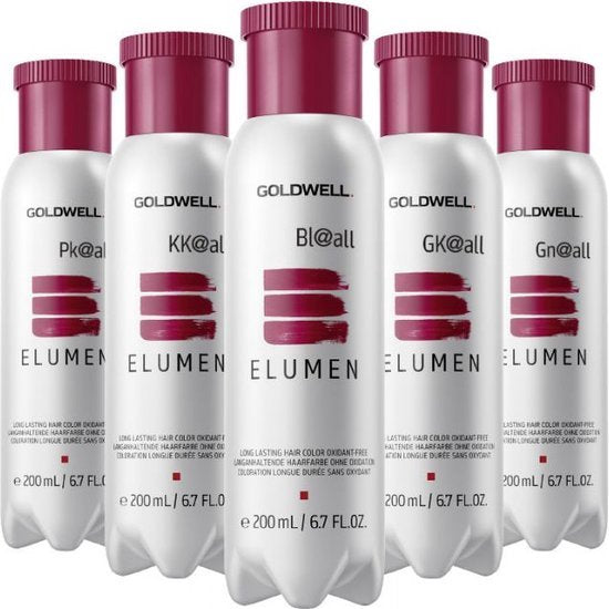 Goldwell Elumen Long Lasting Hair Color Oxidant Free #ab@9 200 Ml